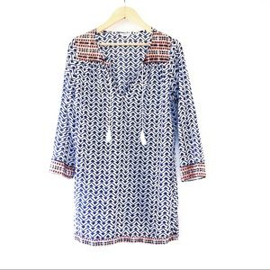 Embroidered kaftan